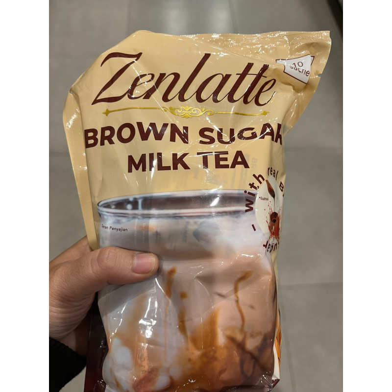 Jual ZENLATTE Minuman Susu Rasa MILK TEA (Original dan Earl Grey ...