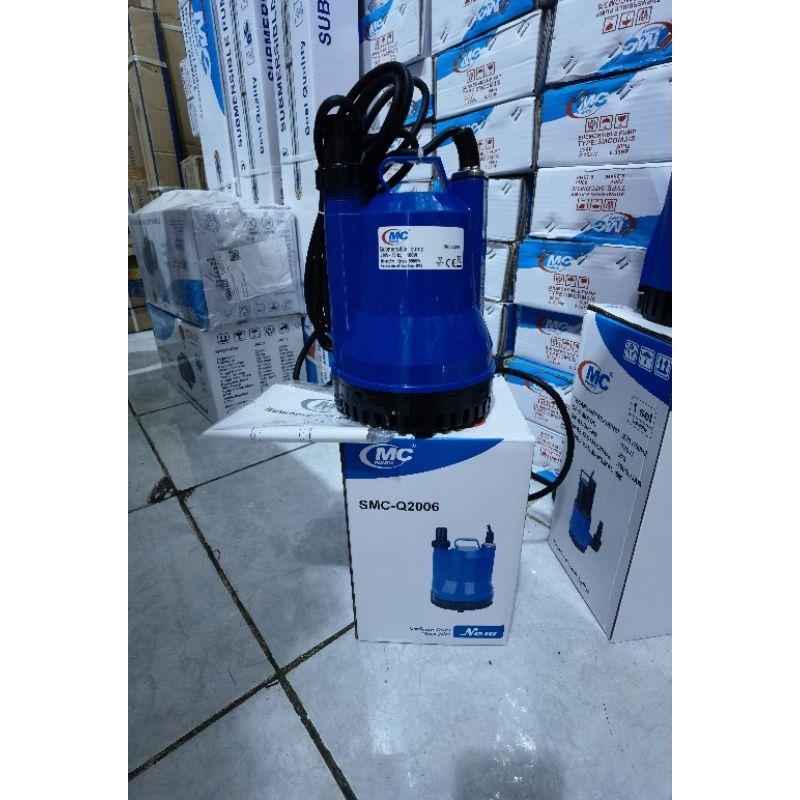 Jual pompa celup kolam koi 100watt - pompa rendam air bersih merk ...