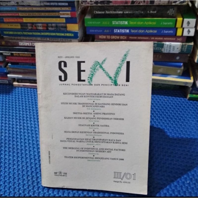 Jual SENI JURNAL PENGETAHUAN DAN PENCIPTAAN SENI - BP ISI YOGYAKARTA ...
