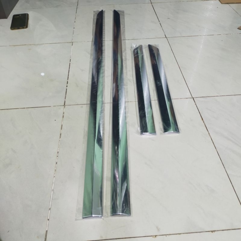 Jual List Lis Body Samping Isuzu Mu X Chrome Original Shopee Indonesia