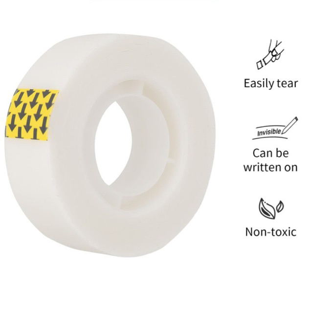 Jual DELI INVISIBLE TAPE EA 30110 | CELOTAPE | SELOTIP 18mm | Shopee ...