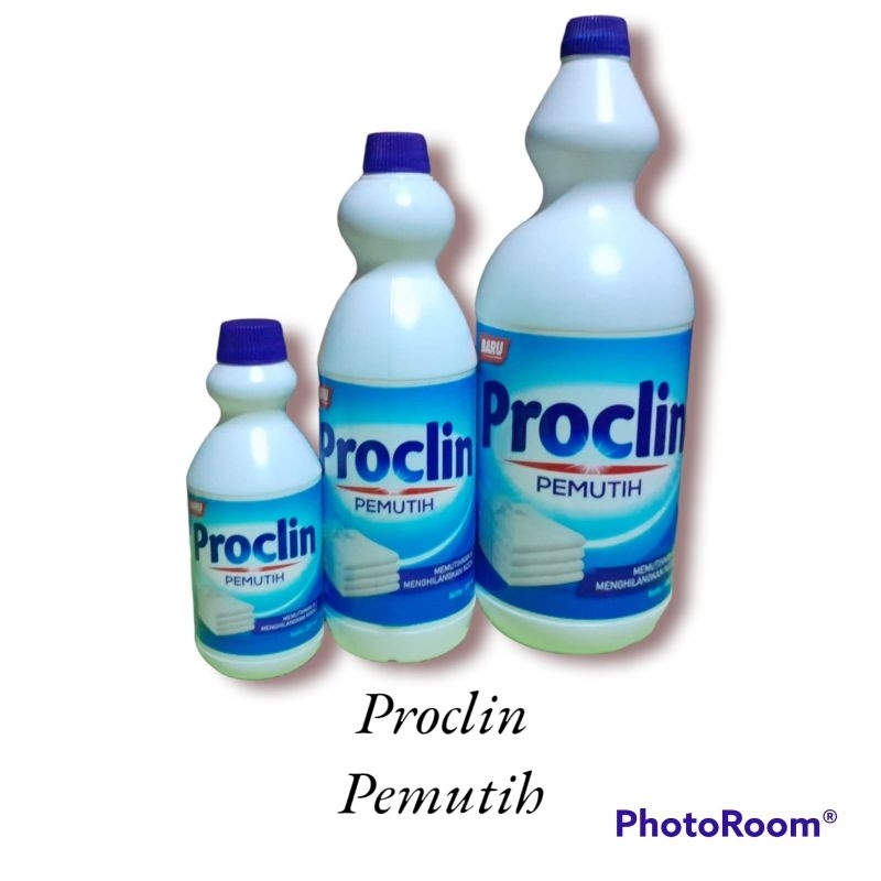 Jual Proclin pemutih pakaian botol 200ml, 500ml, 1000 ml | Shopee Indonesia