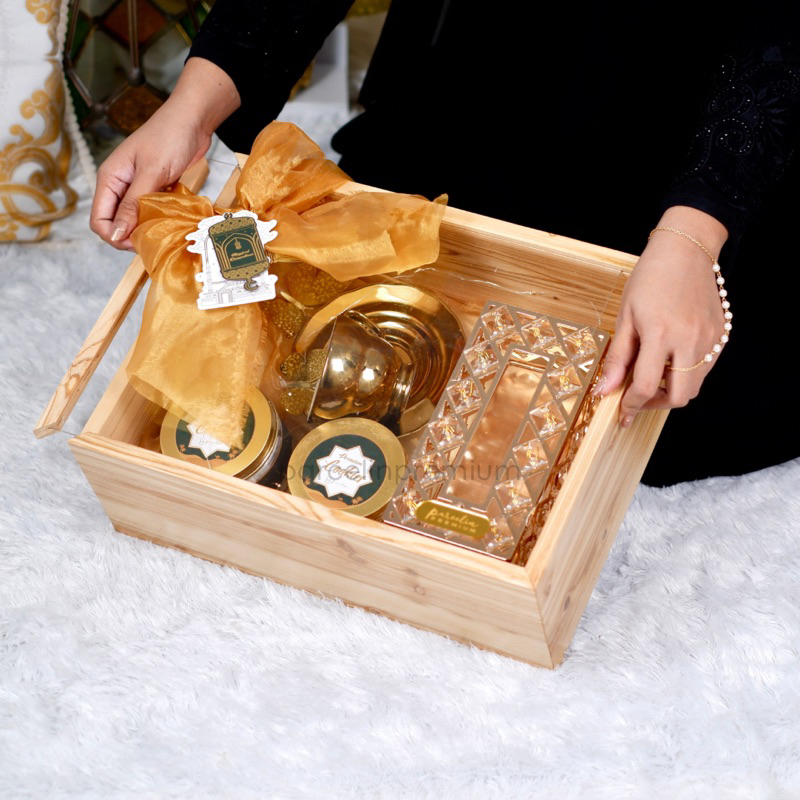 Jual Jeddah Hampers Set Parcel Ramadhan Hampers Elbaran Hampers Idul Fitri