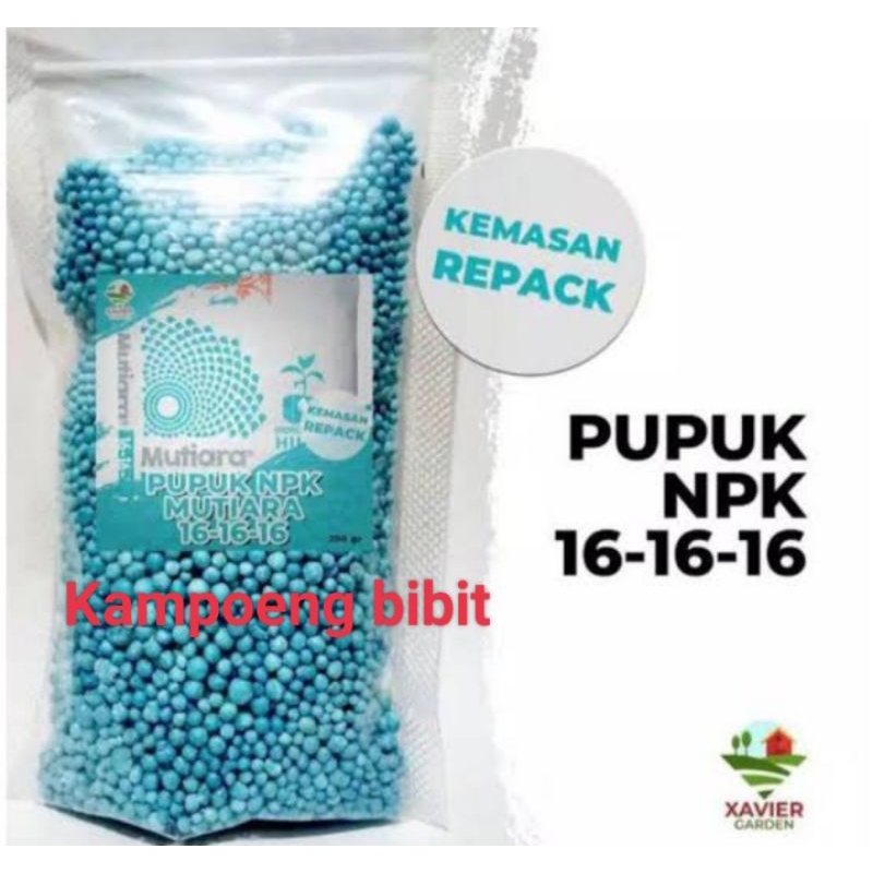 Pupuk NPK Mutiara 16-16-16