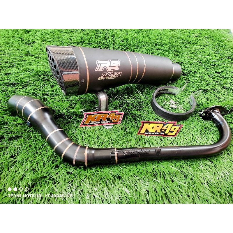Jual KNALPOT RACING R9 H2 FULL DOFF PNP NMAX AEROX PCX VARIO BEAT MIO ...