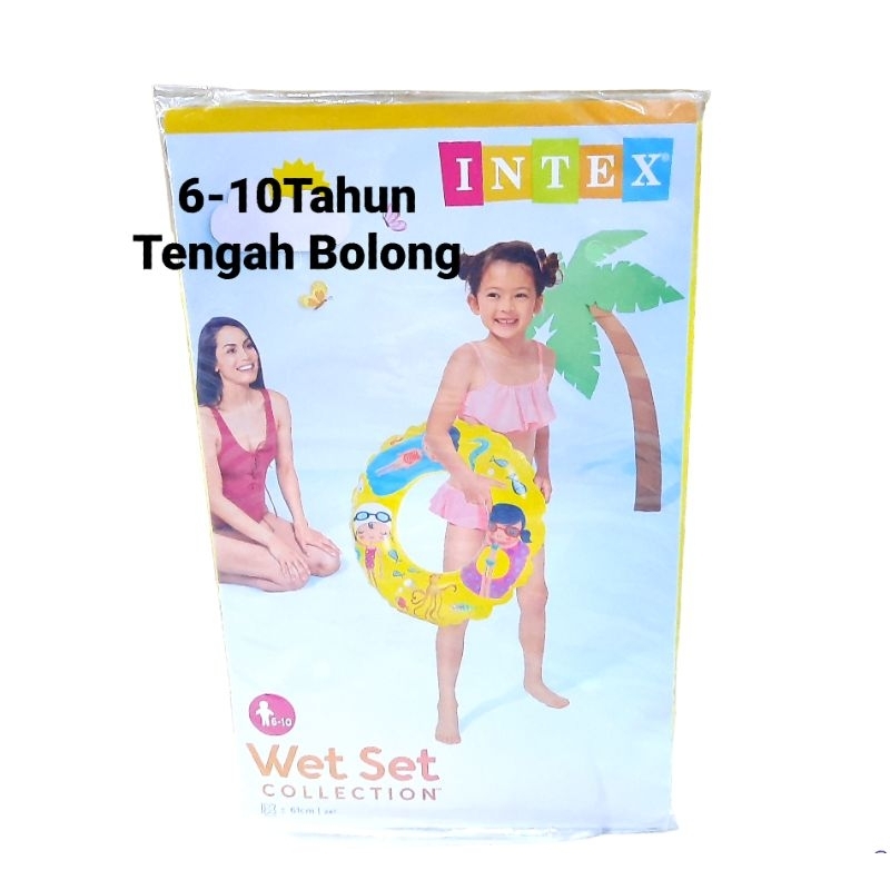 Jual INTEX Pelampung Ban Bulat Renang Bayi / Anak / Remaja Alat Bantu ...