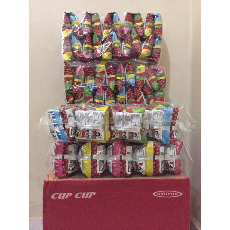 Jual Snack Cup Cup Ngetop Udang (satu pak isi 20 pcs) Shopee Indonesia