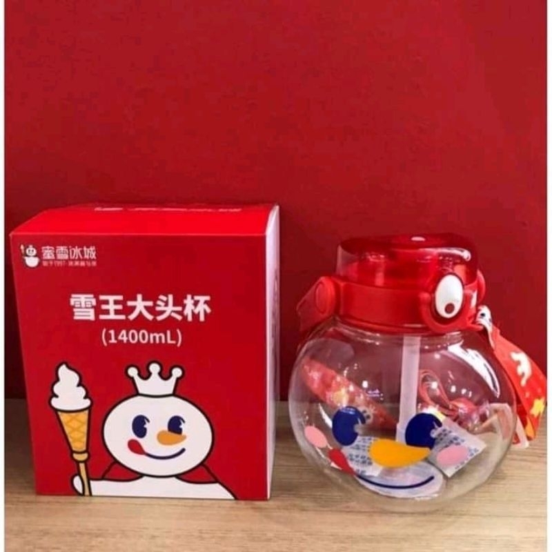 Jual botol minuman mixue ukuran 1400ml | Shopee Indonesia