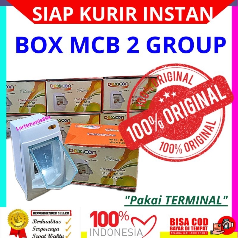 Jual Box Mcb Group Dexicon Ib Ob Mcb Box Isi Lampu Indikator Murah Shopee Indonesia