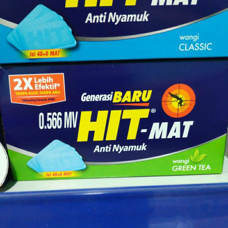 Jual HIT Obat Nyamuk MAT Pipih Keping Size Besar 48+6 pcs & Kecil 18+6 ...