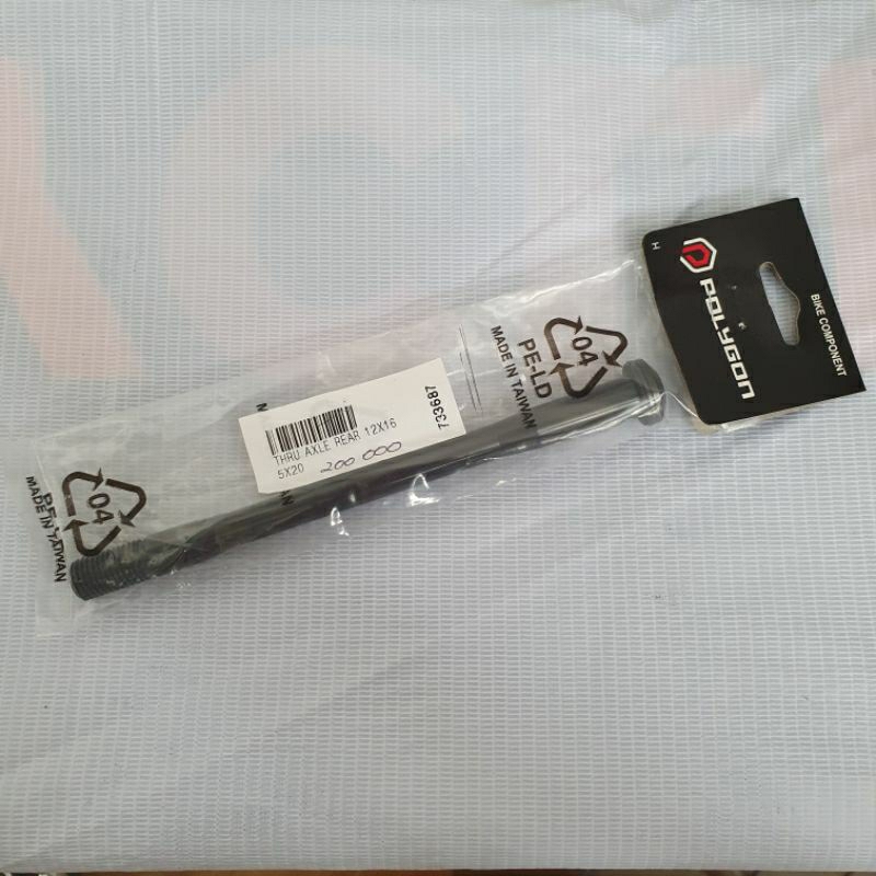 Jual POLYGON TA 12 x 165 rear mtb roadbike thru axle | Shopee Indonesia