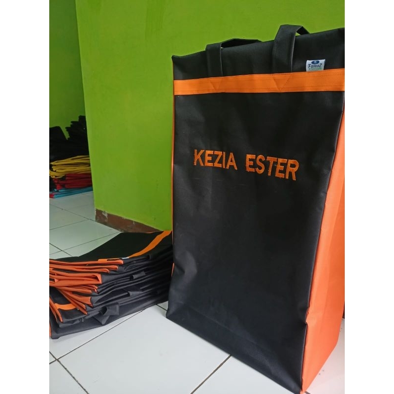 Jual Tas ukuran jumbo bordir nama | Shopee Indonesia