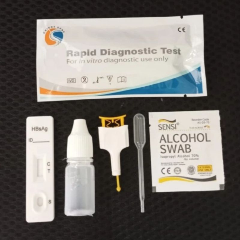 Jual Alat Tes Uji HIV, Syphilis dan HBSAg Card Orient Gene 1 pcs