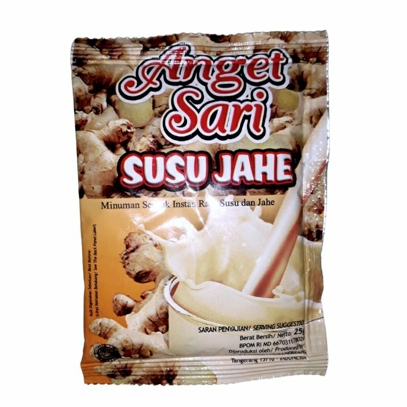 Jual Anget Sari Susu Jahe Wedang Jahe Susu Minuman Seduh Penghangat Tubuh Shopee Indonesia 7766