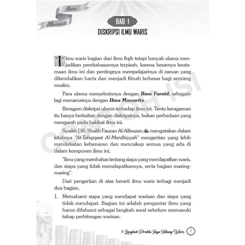 Jual Buku 9 LANGKAH PRAKTIS JAGO HITUNG WARIS Karya Ustad Nizar Saad ...