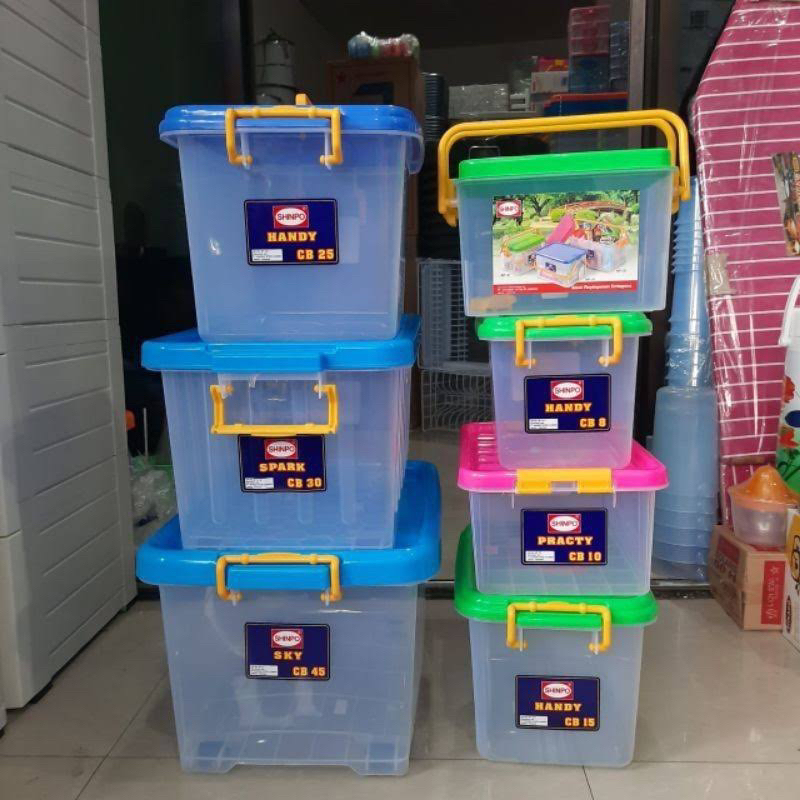 Jual Container Box Shinpo CB 6 7 8 10 12 15 16 18 25 30 45 Liter by ...