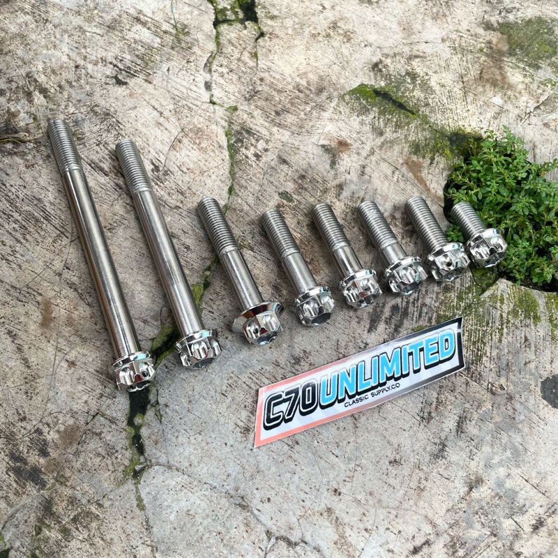 Jual Baut probolt hard stainless model 2 kunci m10 drat 14 panjang 1cm ...