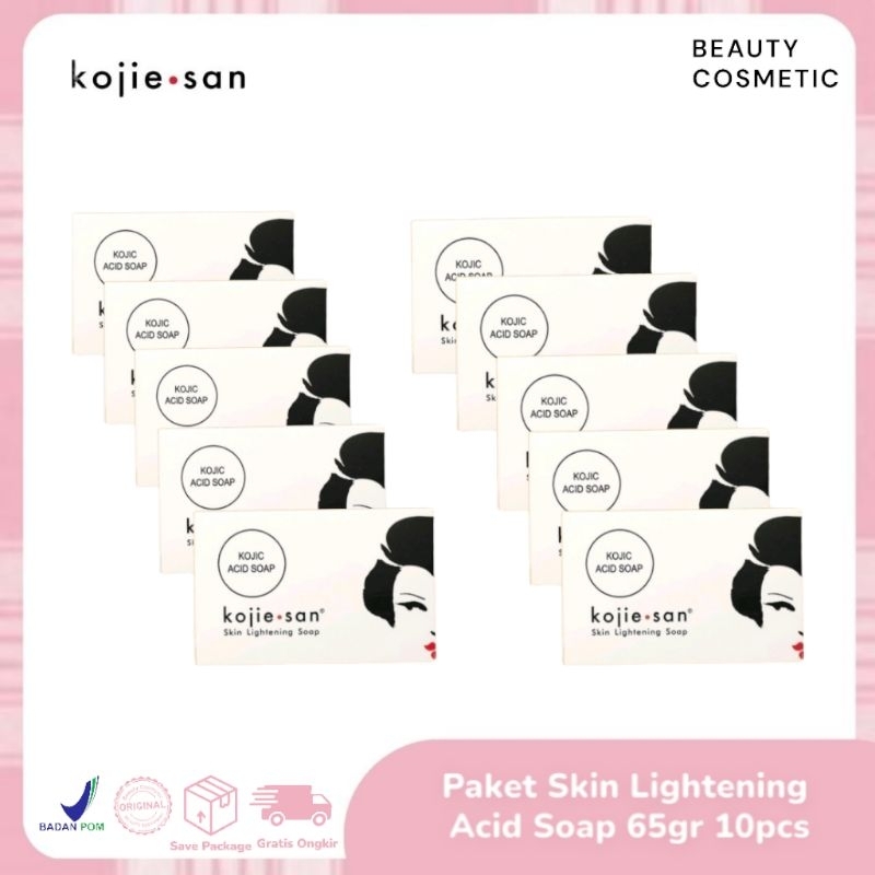 Jual Kojie San Paket Isi Original Skin Lightening Soap Gr Kojic Acid Soap Shopee Indonesia