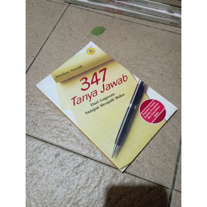 Jual BUKU 347 / TANYA JAWAB / DARI GAGASAN SAMPAI MENJADI BUKU ...