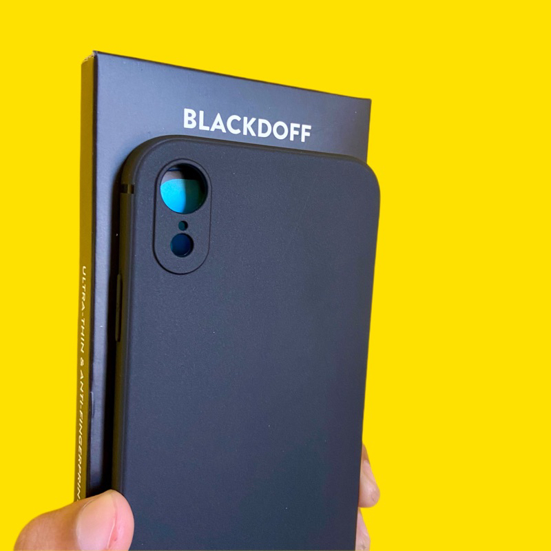 Jual Soft Case iPhone XR BLACKDOFF Model iPhone 12 Softcase Premium