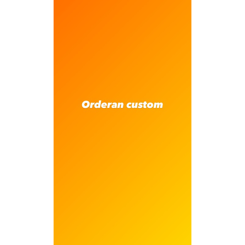 Jual Custom orderan | Shopee Indonesia