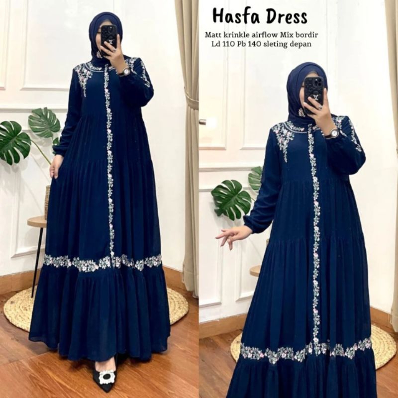 Jual HASFA DRESS (LABEL MADANI) READY | Shopee Indonesia