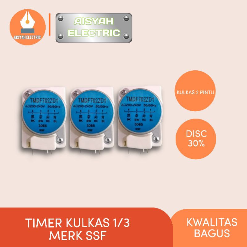 Jual TIMER KULKAS 1-3 KULKAS 2 PINTU MERK SSF | Shopee Indonesia