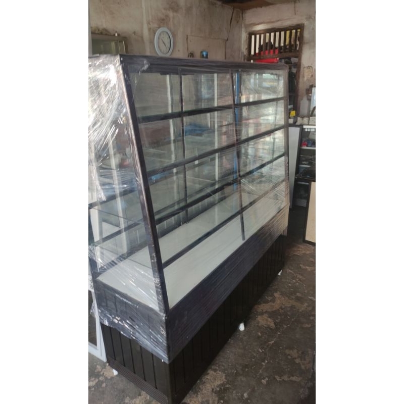 Jual Etalase kaca alumunium roti dan kue | Shopee Indonesia