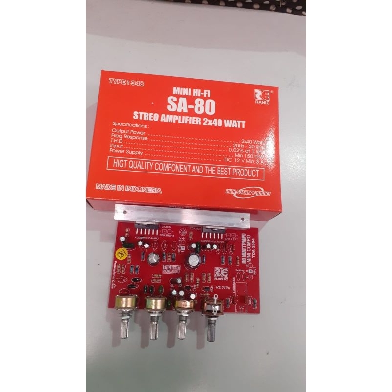 Jual Kit power amplifier tda2004 tda2005 Shopee Indonesia