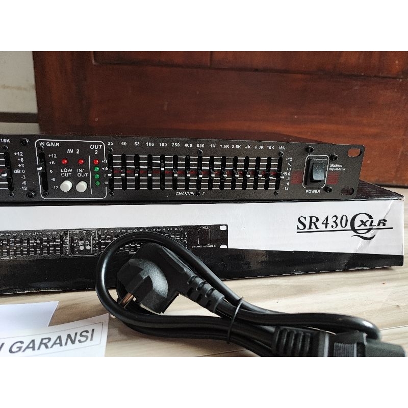 Jual Equalizer DOD SR430 DOD SR 430 DOD 215 Grade A 2 x 15 Channel Dual