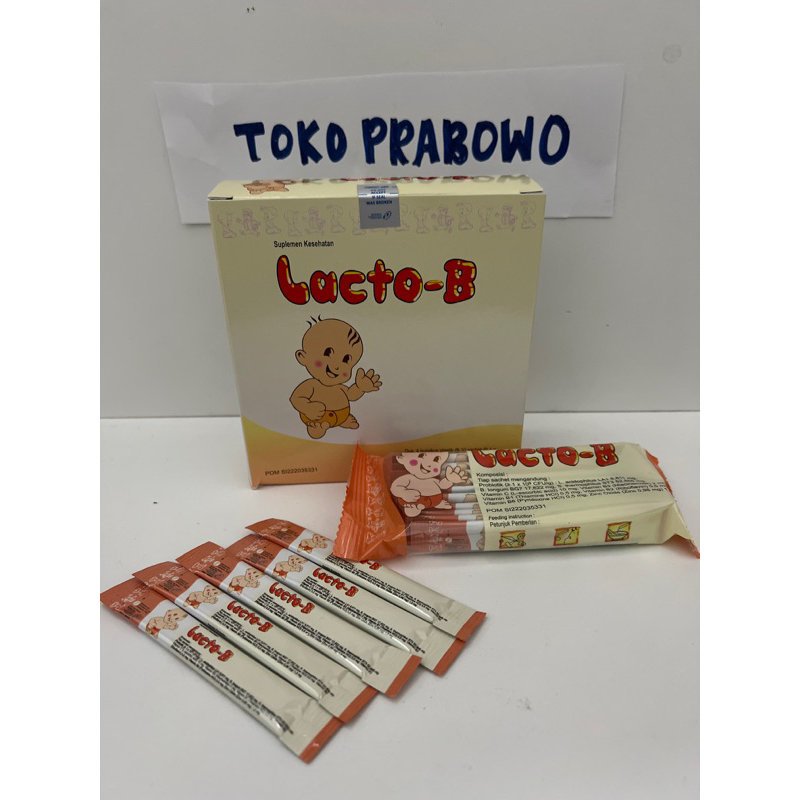 Jual Lacto-B Sachet EXP 2025 Probiotik Untuk Membantu Memelihara Dan ...