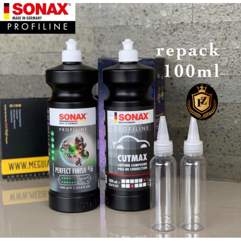 Sonax CutMax & Perfect Finish  1 Of the Sonax Perfect Combination