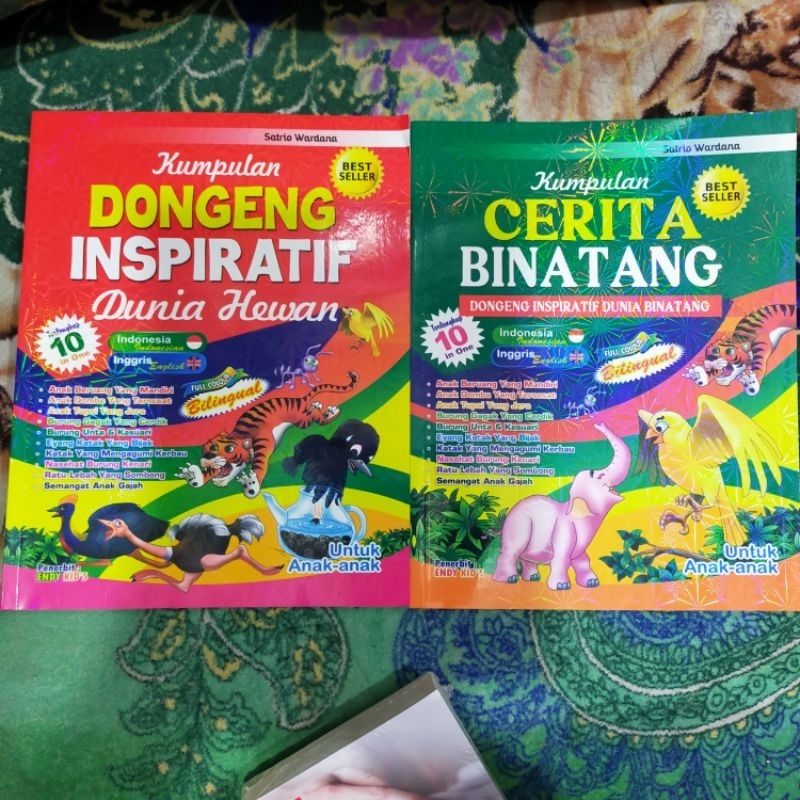 Jual ORIGINAL BUKU KUMPULAN DONGENG CERITA INSPIRATIF DUNIA HEWAN ...