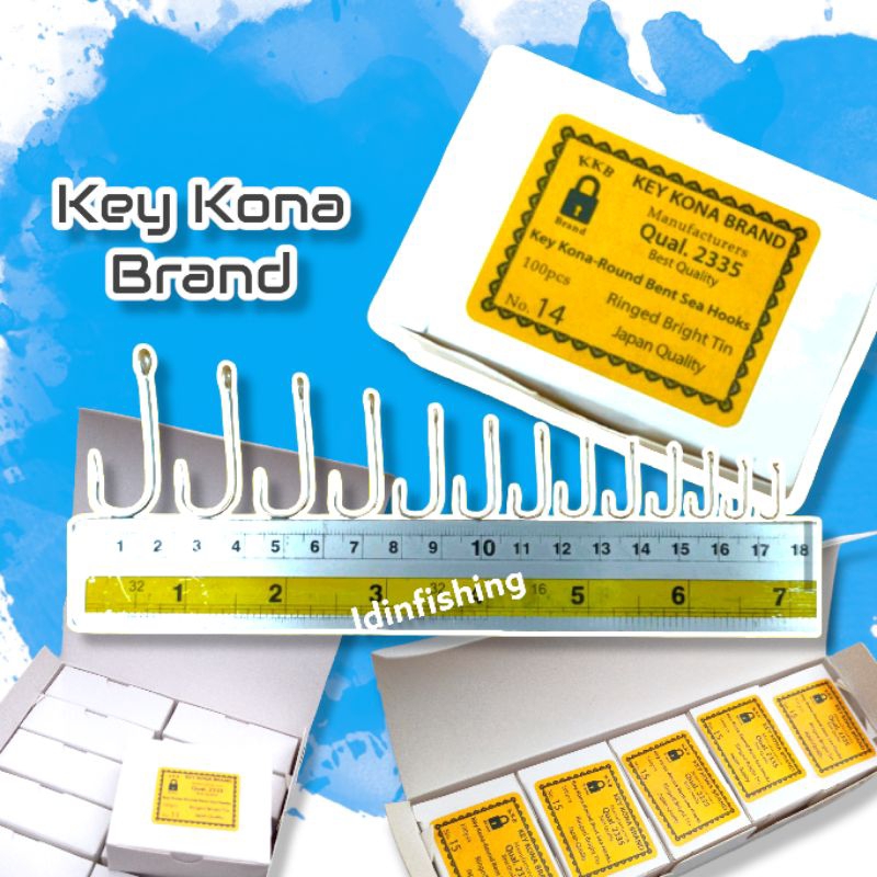 Jual mata KAIL PANCING NELAYAN KEY KONA 2335 DENGAN LUBANG | Shopee ...
