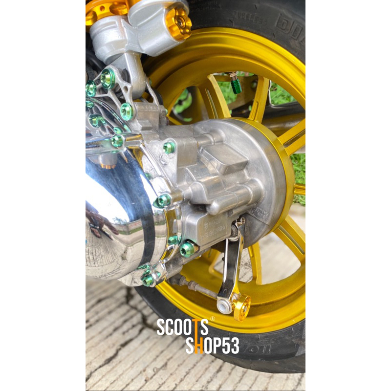 Jual Rocker arm / paha rem vespa matic variasi chrome vespa/s/lx