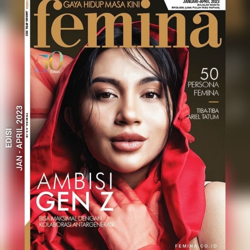Jual Majalah Femina Edisi Jan April 2023 Shopee Indonesia