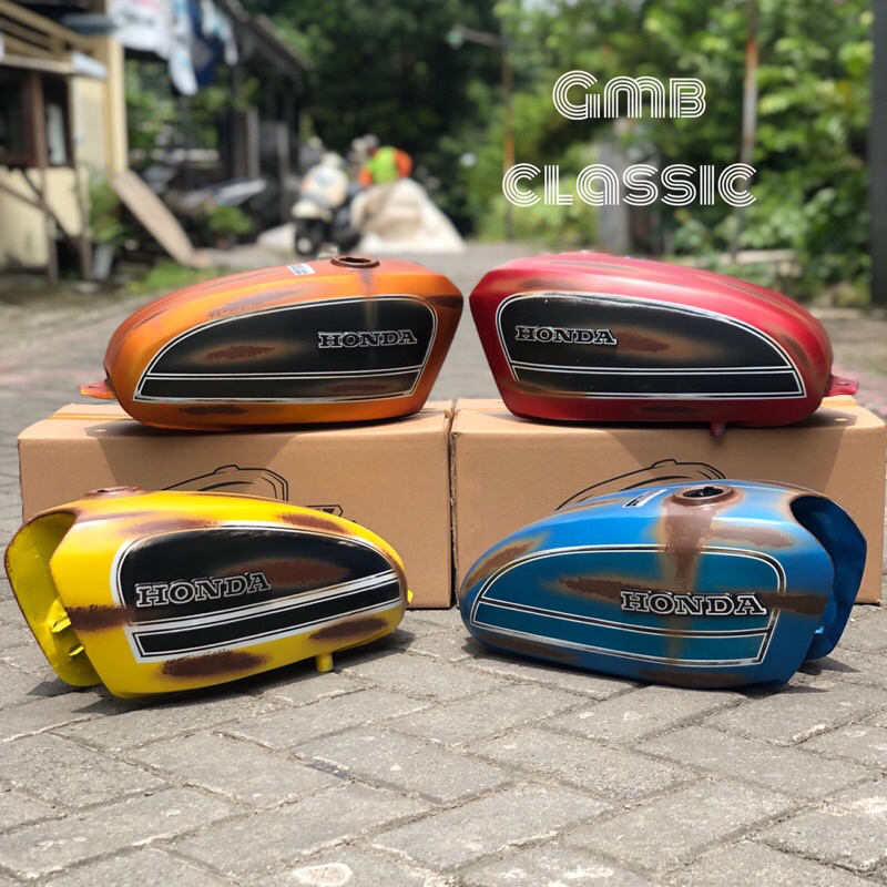 Jual tangki cb 125/100 tangki press cb bahan galvanis tebal model