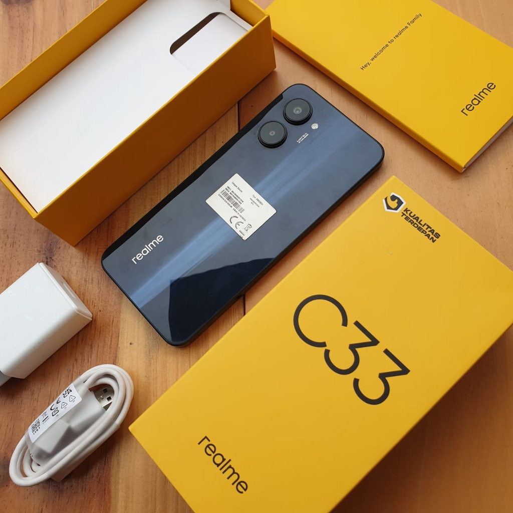 Jual REALME C33 SECOND 3/32GB & 4/64GB HANDPHONE SECOND HP SEKEN HP ...