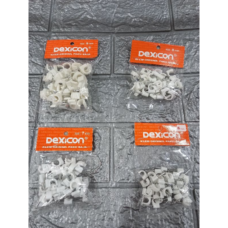 34161 Brake Line Clips Set - 64 Pieces For 8mm, 7mm, 6mm Brake Lines