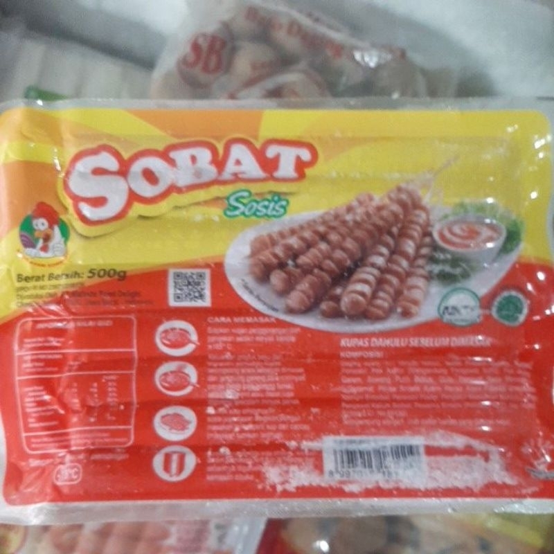 Jual Sosis Ayam Sobat 500 Gr Shopee Indonesia