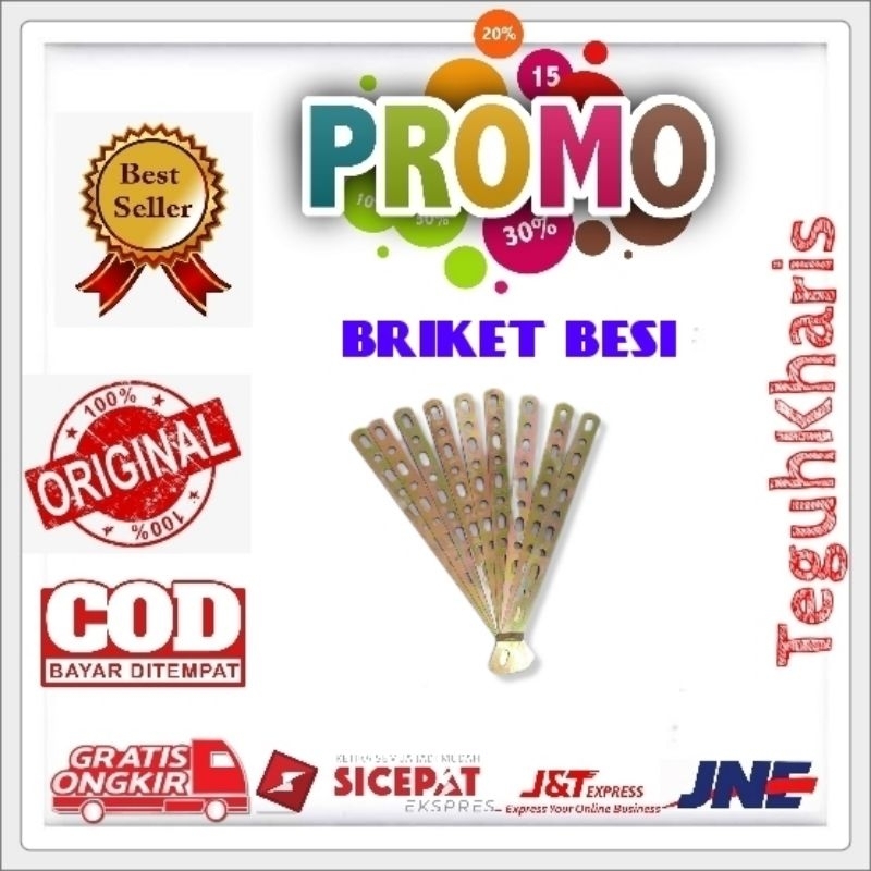 Jual Plat Besi Plat Bolong Besi Anti Karat Plat Bolong Variasi Breket Serbaguna Universal Harga 4074