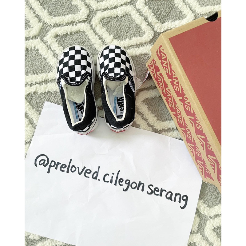 Jual DIJUAL NEW SEPATU VANS ANAK CHECKERBOARD KW Shopee Indonesia