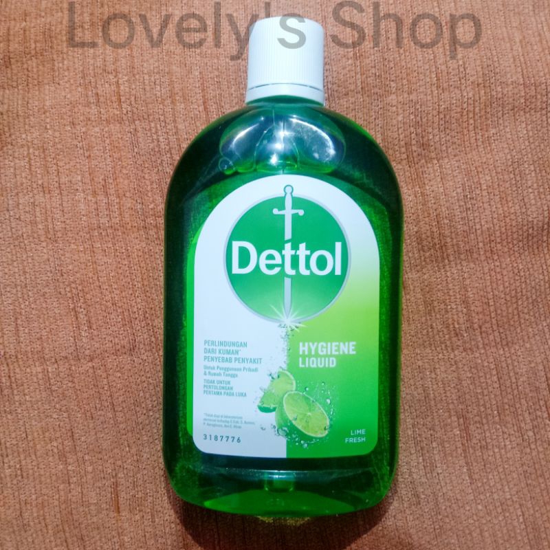 Jual DETTOL HYGIENE LIQUID LIME FRESH 500ML Shopee Indonesia