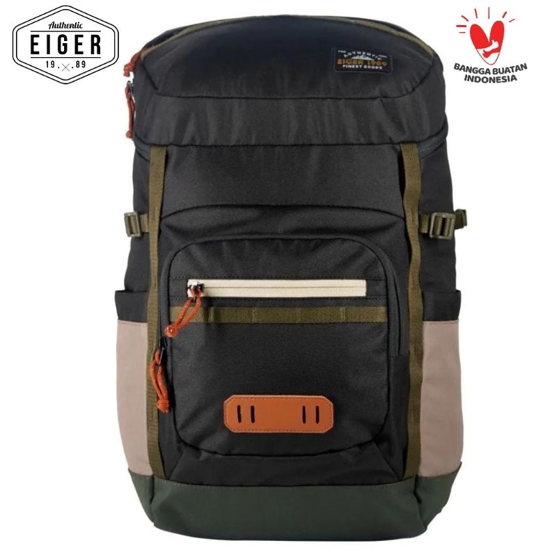 Jual Tas Eiger Weekender 22L - Black | Shopee Indonesia