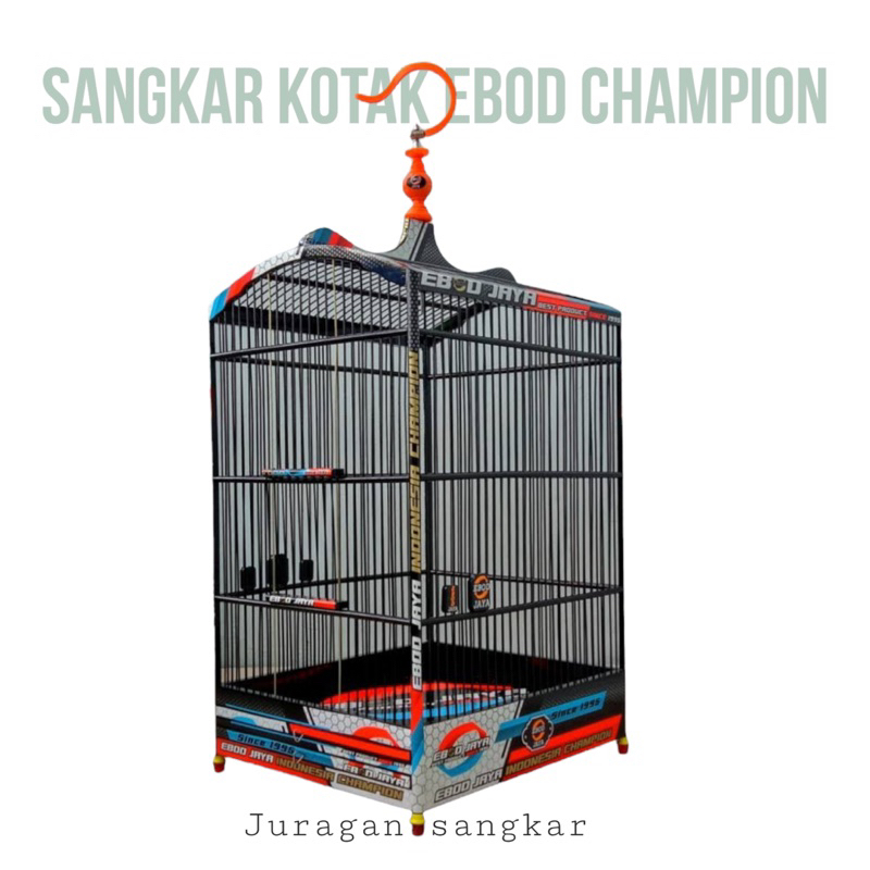 Jual Sangkar Kandang Kotak Ebod Champion Shopee Indonesia