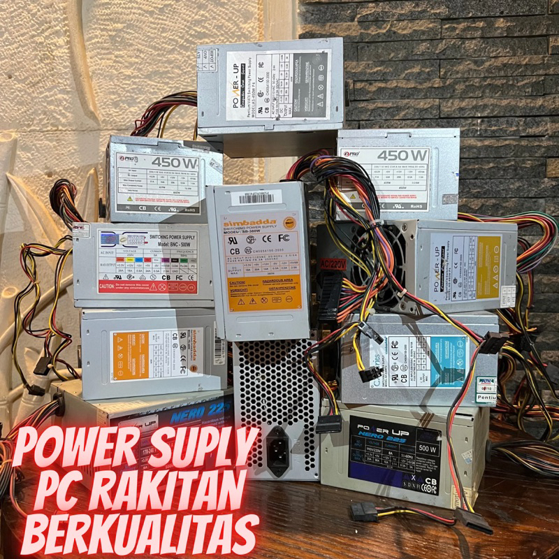 Jual power suply pc rakitan | Shopee Indonesia
