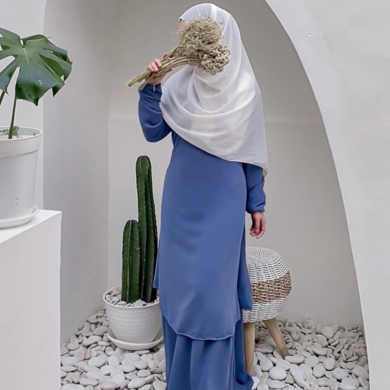 Jual Haura Dress Malaysian Dress Dress Bridesmaid Shopee Indonesia