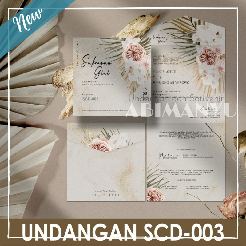 Jual Scd Blanko Undangan Kosongan Shopee Indonesia