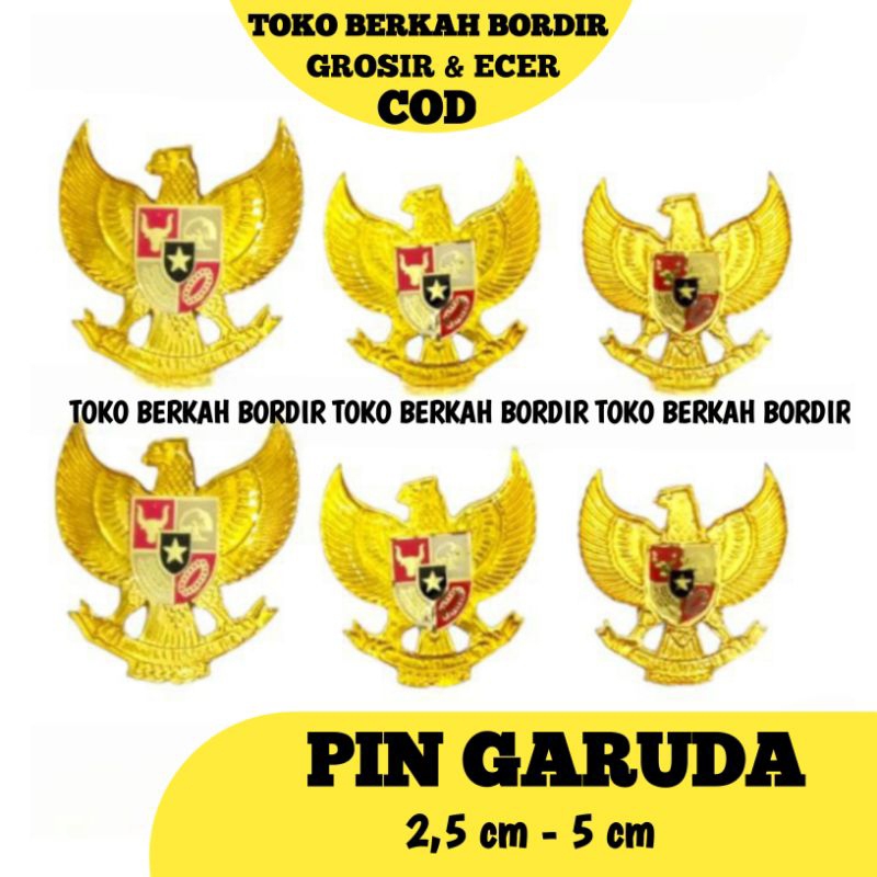 Jual Pin garuda / pin garuda paskibra / pin garuda pancasila | Shopee ...