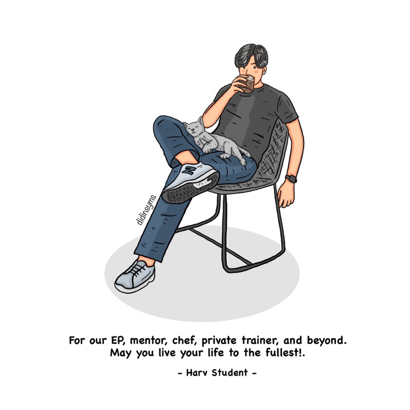 Jasa Ilustrasi Digital ( Softcopy ) Free Tulisan